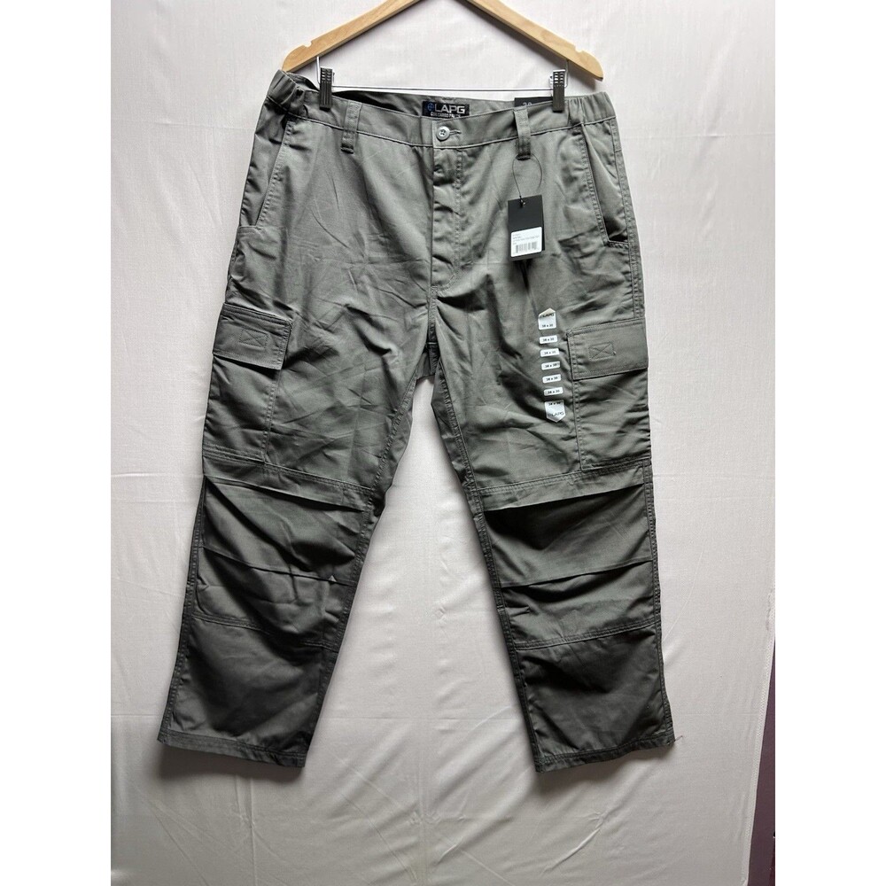 LA Police Gear Core Cargo Pants Mens Size 38x30 Grey Tactical LAPG New